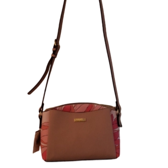 Trina Trina Turk Desert Rose Floral Crossbody Shoulder Bag Small Purse Womens - Picture 7 of 13